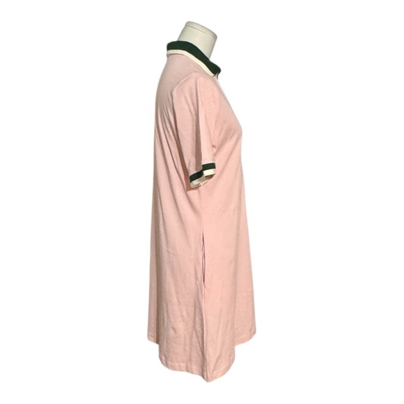 TUCKERNUCK Pink Salt Hutton Polo Dress Green Stripes Tennis Prep Preppy S Golf - Picture 8 of 11